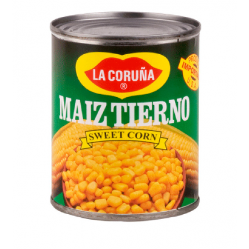 La Coruña Maíz tierno Sweet corn Lata X 248 Gramos
