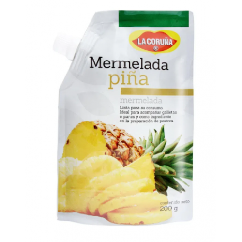 La Coruña Mermelada Piña Doy Pack X 200 Gramos 