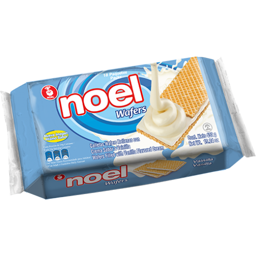 Galletas Noel Wafers Paquete X 18 Unidades 