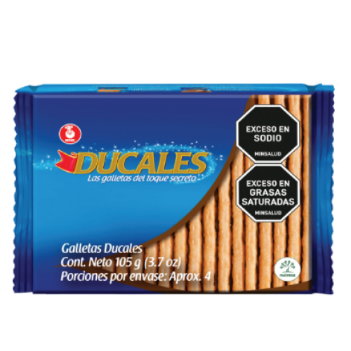 ducales galleta taco x 105 gr