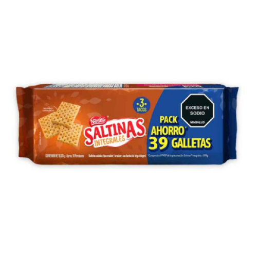 saltinas integral 3 tacos x 324 gr pack ahorro
