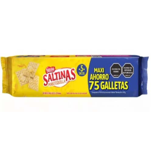 saltinas mantequilla 5 tacos x 480 gr pack ahorro