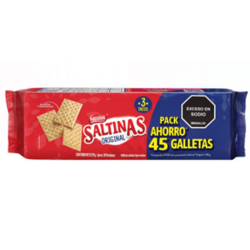 saltinas original 3 tacos x 270 gr pack ahorro