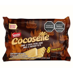 cocosette maxi wafer paquete x 8unidades