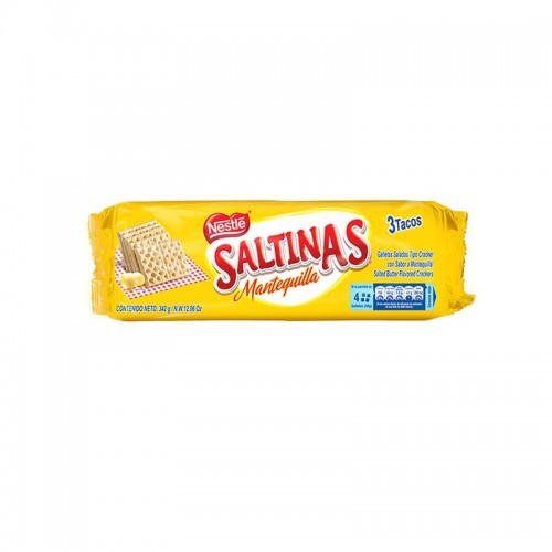 Saltinas galleta mantequilla Paquete 342 gramos