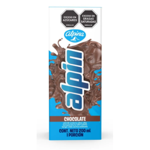 alpin leche achocolatada x 200 ml