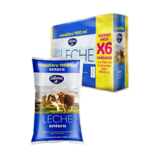 leche alpina entera pack 6 x 1100 ml