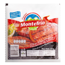 Hamburguesa Mixta precocida Paquete X 500 Gramos 