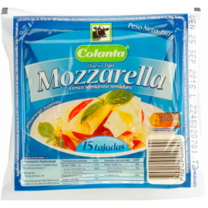 Queso Tipo Mozarella Paquete X 250 Gramos 