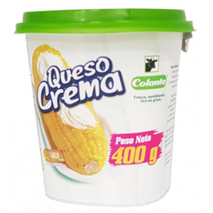 Queso Crema para untar X 400 Gramos 