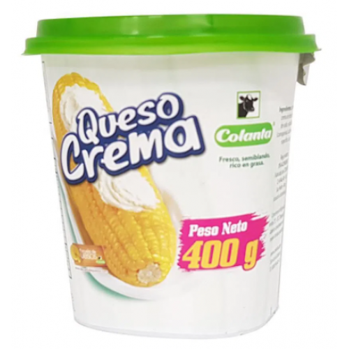 Queso Crema para untar X 400 Gramos 