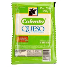 Colanta Queso Fresco Semiduro Graso Paquete X 500 Gramos 