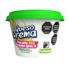 queso crema colanta x 230gr