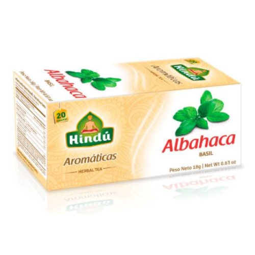 Hindu Aromat Albaca Caja X 20 Bolsas