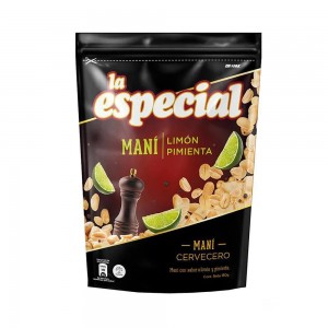 La especial maní cervecero Paquete X 180 gramos