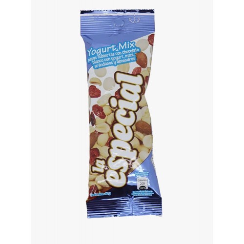 La especial maní yogurt mix Paquete X 40 gramos