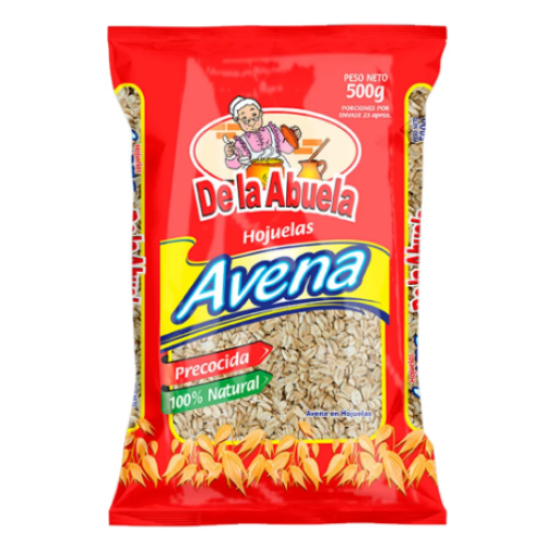 de la abuela avena en hojuelas x 500 gr
