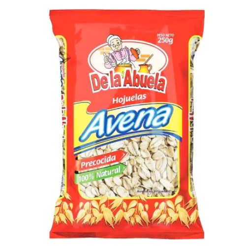 de la abuela avena en hojuelas x 250 gr