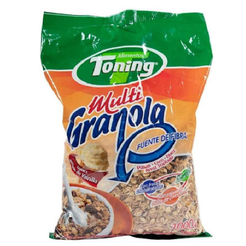 toning multigranola x 1000 gr
