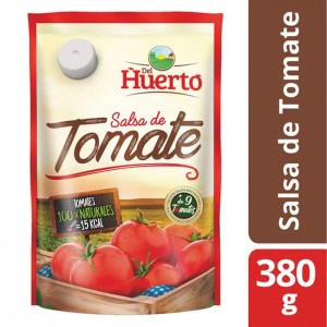 Salsa de Tomate del Huerto Doy pack X 380 Gramos 