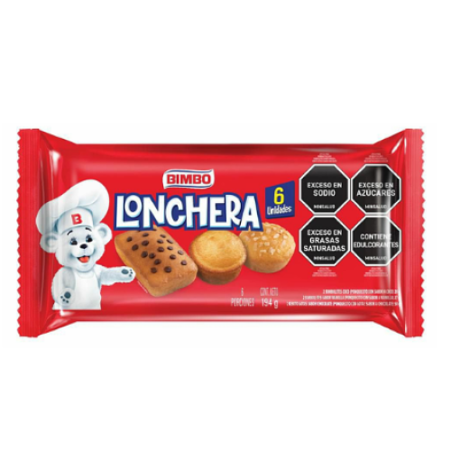 lonchera x 6 unidades