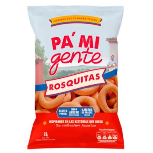 Rosquillas pa' mi gente Paquete X 15 Gramos 