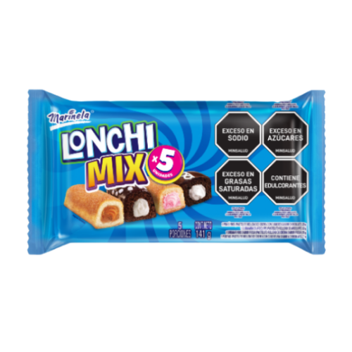 marinela lonchi mix x 5 unidades
