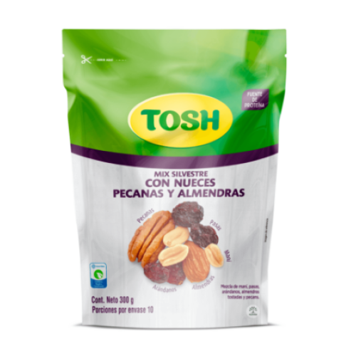 tosh pasabocas mix silvestre x 300gr