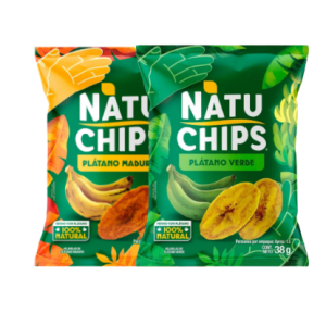 natuchips platano surtido x 38gr
