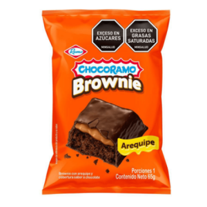 chocorramo brownie arequipe x 65 gramos