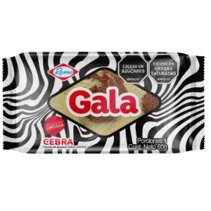 Ponqué Gala Sabores surtida Paquete X 60 Gramos 