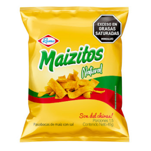 Maizitos Sabores surtidos Paquete X 45 Gramos 