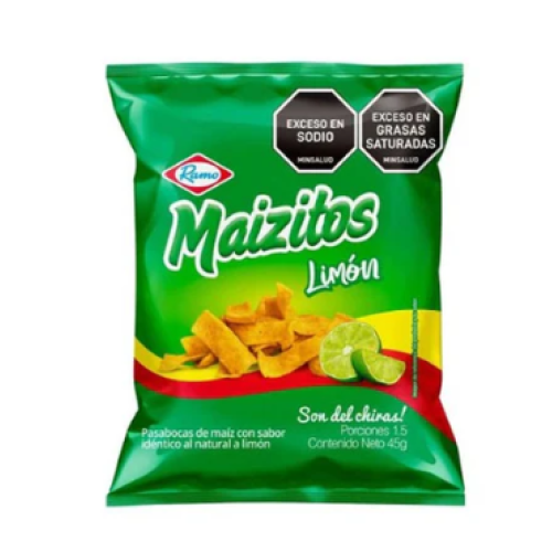 Maizitos Sabores surtidos Paquete X 45 Gramos 
