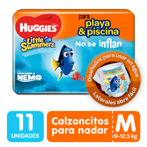 Huggies Little Swimmers Etapa 4/M Paquete x 11 Unidades