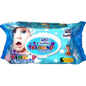 Toallitas Bambino premium Paquete X 120 Unidades 