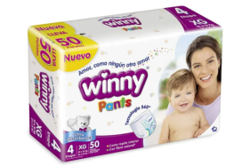 Pañales Winny Pants Etapa 4 X 50 Unidades  (MAXIMO 3 X CLIENTE)