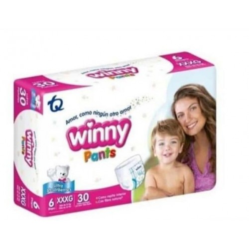 Pañales Winny pants Etapa 6 X 30 Unidades  (MAXIMO 3 X CLIENTE)