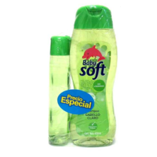 Baby Soft Shampoo Cabello Claro Oferta 2 Frascos X 400 Ml + 200 Ml  