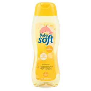baby soft shampoo cabello docil y sin nudos Frasco x400ml