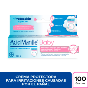 Acid Mantle baby Crema protectora Tubo X 100 gramos 