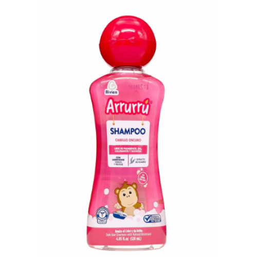 arrurrú shampoo cabello oscuro frasco x 120 ml