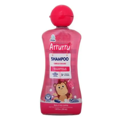 arrurru shampoo cabello oscuro x 220 ml
