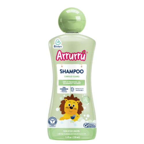 arrurru shampoo cabello claro x 220 ml