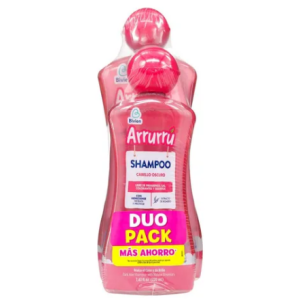 arruru shampoo cabello oscuro 400 ml + 220 ml