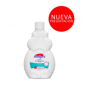 Almipro Syndet Baño liquido para piel delicada Hipoalergénico con avena y aloe Frasco X 200 Ml 