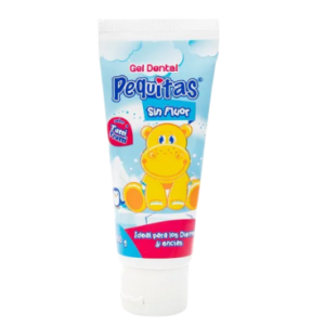 pequitas gel dental sin fluor x 100 gr