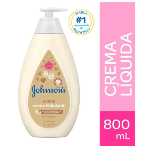 Johnson Avena Crema hidratante Frasco X 800 Ml 