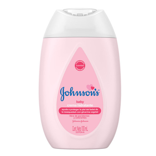 Johnsons Baby Crema Liquida Hidratante Frasco X 100 ML