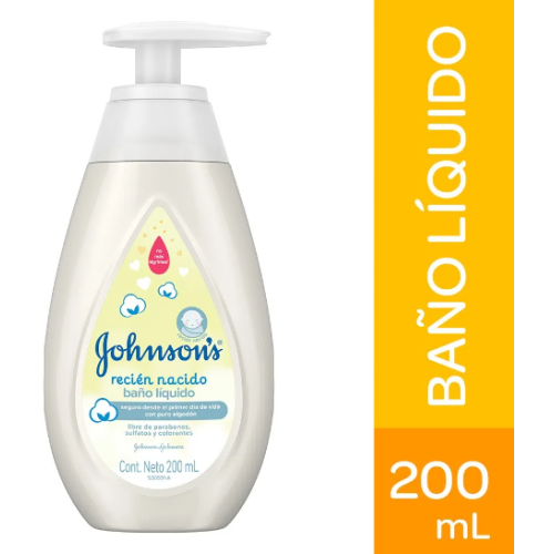 Johnson Recién nacido Baño liquido Frasco X 200 Ml 