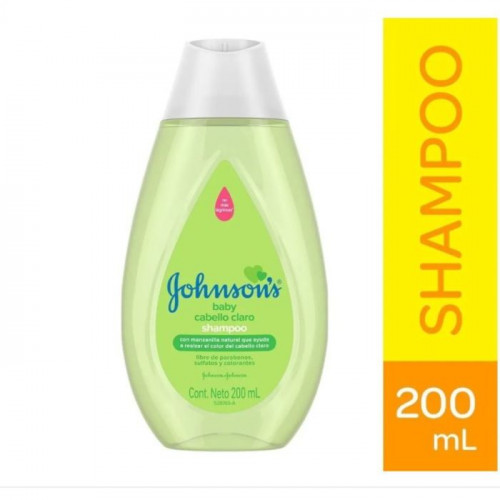 Johnsons Baby Shampoo manzanilla Cabello Claro Frasco X 200 ML